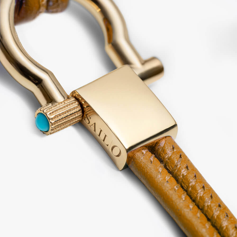 Nautical bracelet gold 18K Sail-O Lattitude_BY210L311