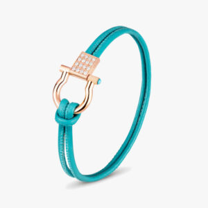 Bracciale nautico in oro 18k e diamanti